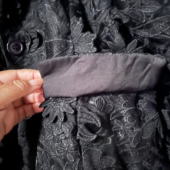 Black Lace See-through Suit - Picture 12 of 16